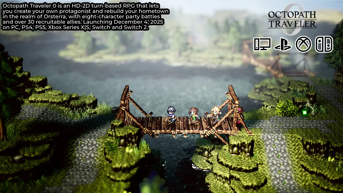 Octopath Traveler 0 - December 4 (PS5, PS4, Switch, Switch 2, Xbox, PC)