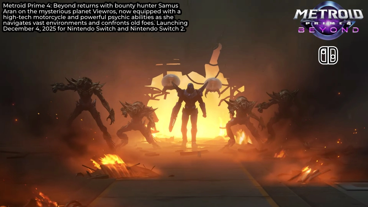 Metroid Prime 4: Beyond - December 4 (Switch, Switch 2)